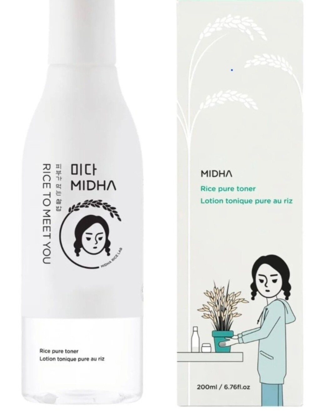 MIDHA Rice Pure Toner - NIB